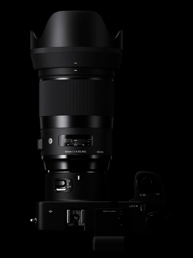 SIGMA 40mm F1.4 DG HSM Art pre Sony E
