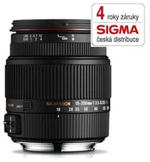 SIGMA objektiv 18-200/3.5-6.3 ll DC OS HSM NIKON (D-SLR)