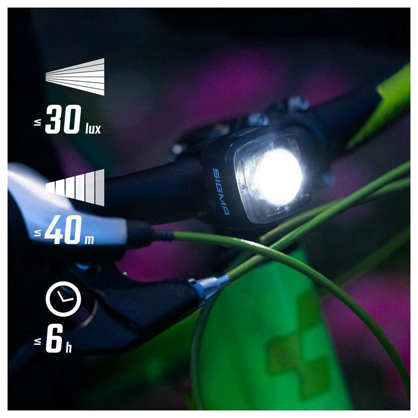 SIGMA sada svetiel - predné + zadné AURA MICRO set