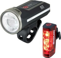 SIGMA světlo set - přední + zadní Aura 90 + HIRO 50 USB - sada