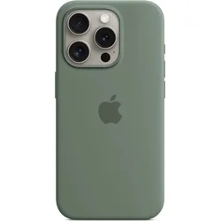 Silikónové puzdro Apple iPhone 15 Pro s MagSafe - Cyprusové