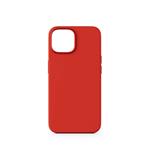 Silikónové puzdro Epico Mag+ pre iPhone 15 Plus - kompatibilné s MagSafe - tmavočervené