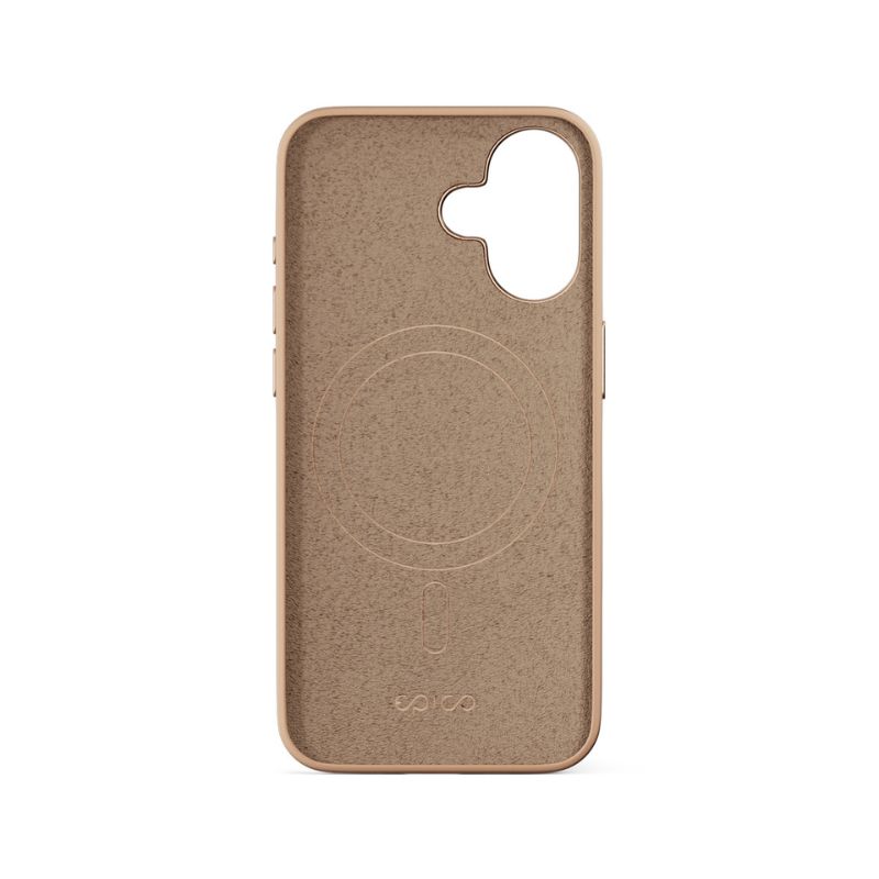 Silikónové puzdro Epico Mag+ pre iPhone 16 Plus - Desert Titanium