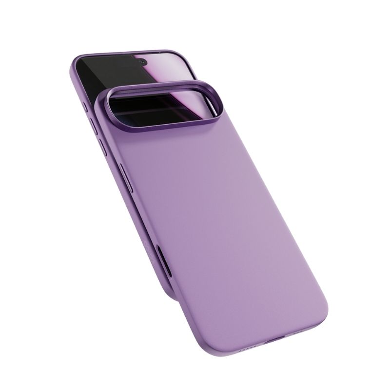 Silikónové puzdro Epico Pro Mag+ | iPhone Air | fialové | kompatibilné s Qi2 a MagSafe (ochrana ostrova fotoaparátu)