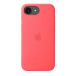 Silikónové puzdro s MagSafe pre Apple iPhone 17e - Bright Guava