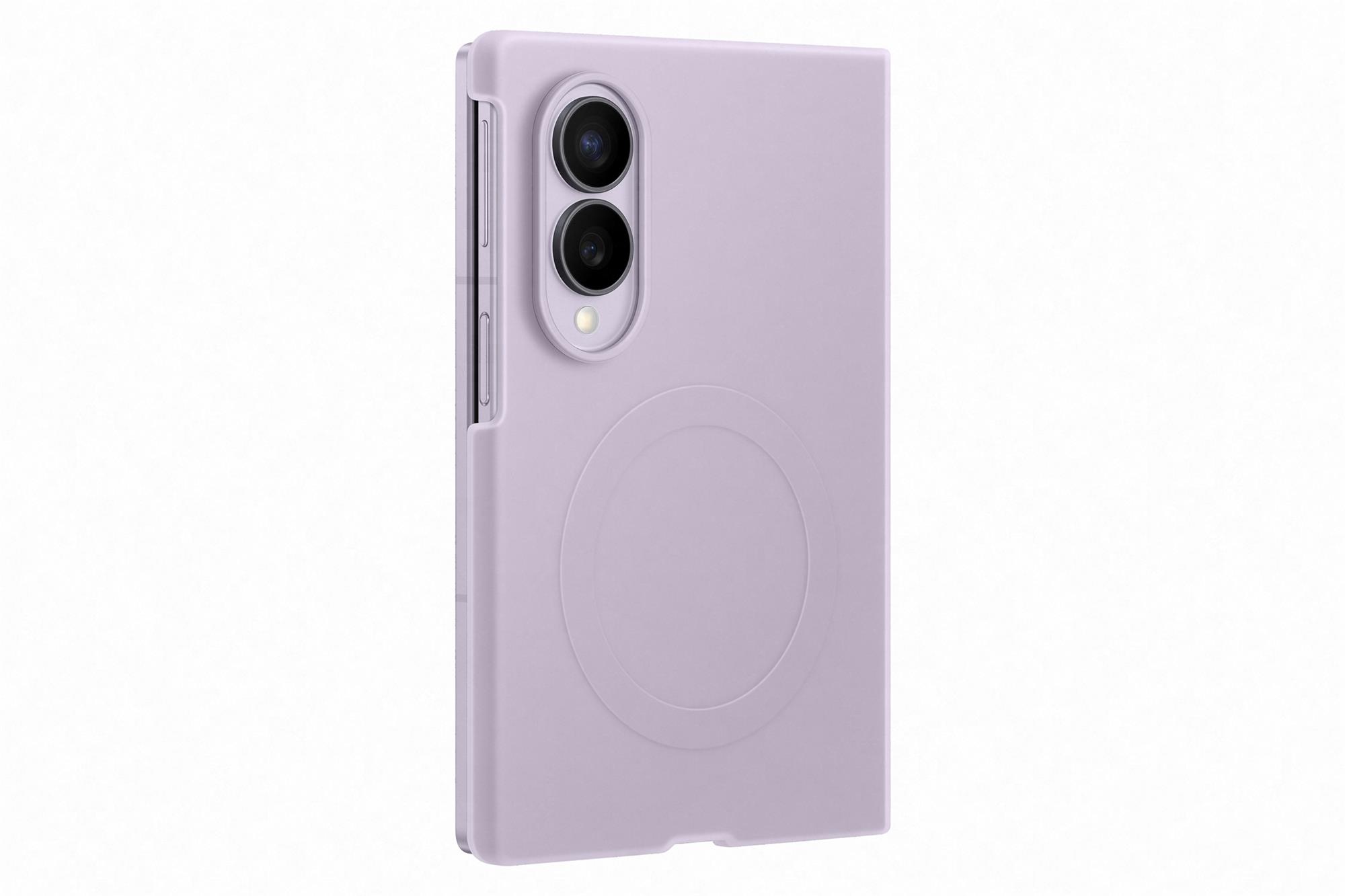 Silikónové puzdro Samsung s magnetom pre Galaxy Z Fold8, fialové