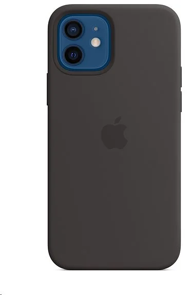 Silikónový kryt Apple iPhone s MagSafe pre iPhone 12/12 Pro Black