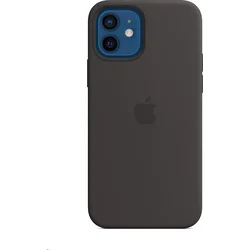 Silikónový kryt Apple iPhone s MagSafe pre iPhone 12/12 Pro Black
