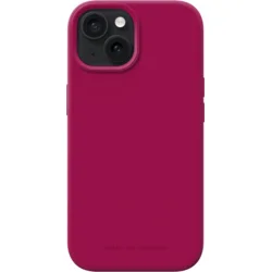 Silikónový ochranný kryt iDeal Of Sweden pre iPhone 15 Magenta