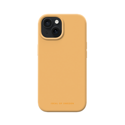 Silikonový ochranný kryt iDeal Of Sweden pro iPhone 15 Apricot