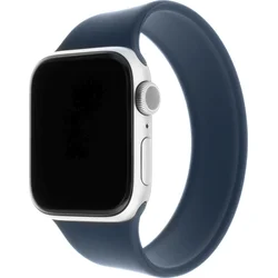 Silikónový remienok FIXED pre Apple Watch 38/40/41 mm, veľkosť S, modrý