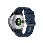 Silikónový remienok FIXED pre Garmin QuickFit 22 mm, modrý