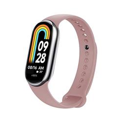 Silikonový řemínek FIXED Silicone Strap pro Xiaomi Mi Band 8/Smart Band 9, růžový