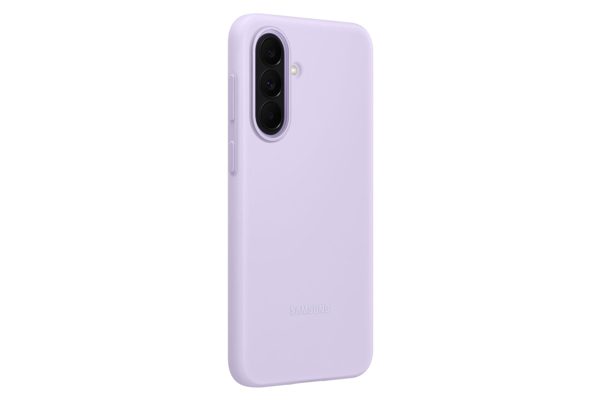 Silikónový zadný kryt Samsung pre Samsung Galaxy A37 fialový
