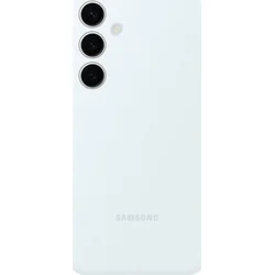 Silikónový zadný kryt Samsung pre Samsung Galaxy S24+ biely