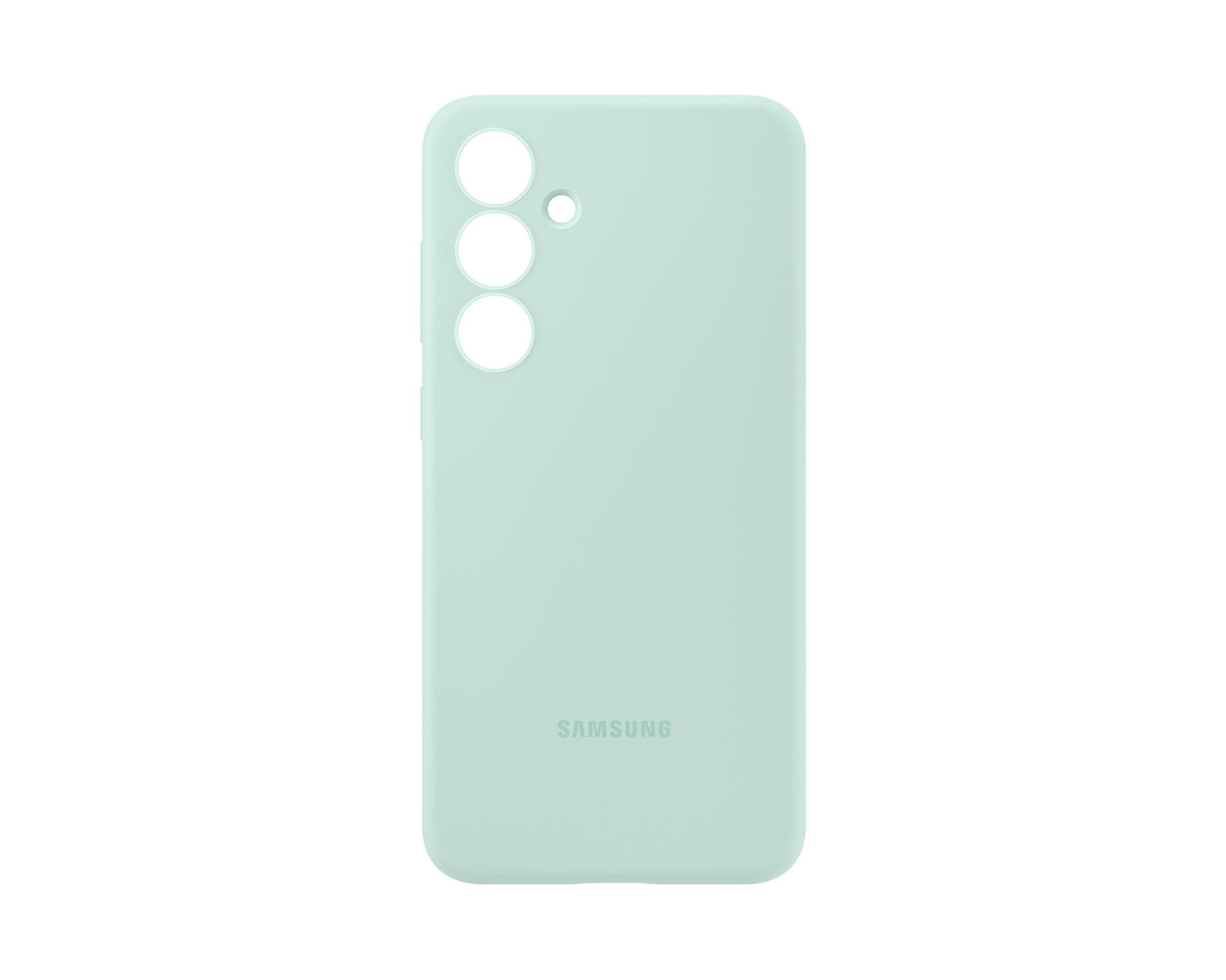 Silikónový zadný kryt Samsung pre Samsung Galaxy S24 FE mint