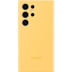 Silikónový zadný kryt Samsung pre Samsung Galaxy S24 Ultra yellow