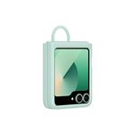 Silikónový zadný kryt Samsung pre Z Flip6 mint