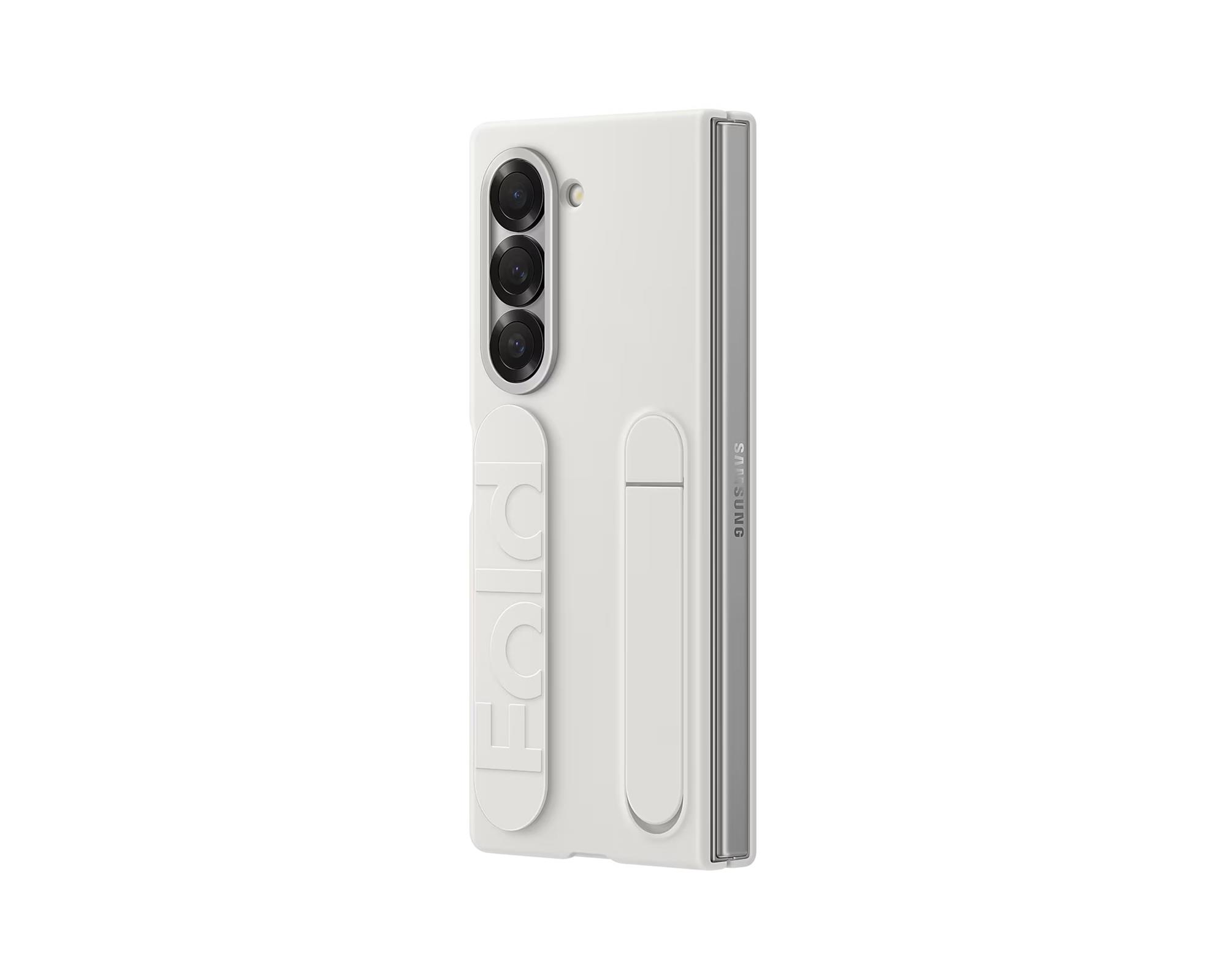 Silikónový zadný kryt Samsung pre Z Fold6 white