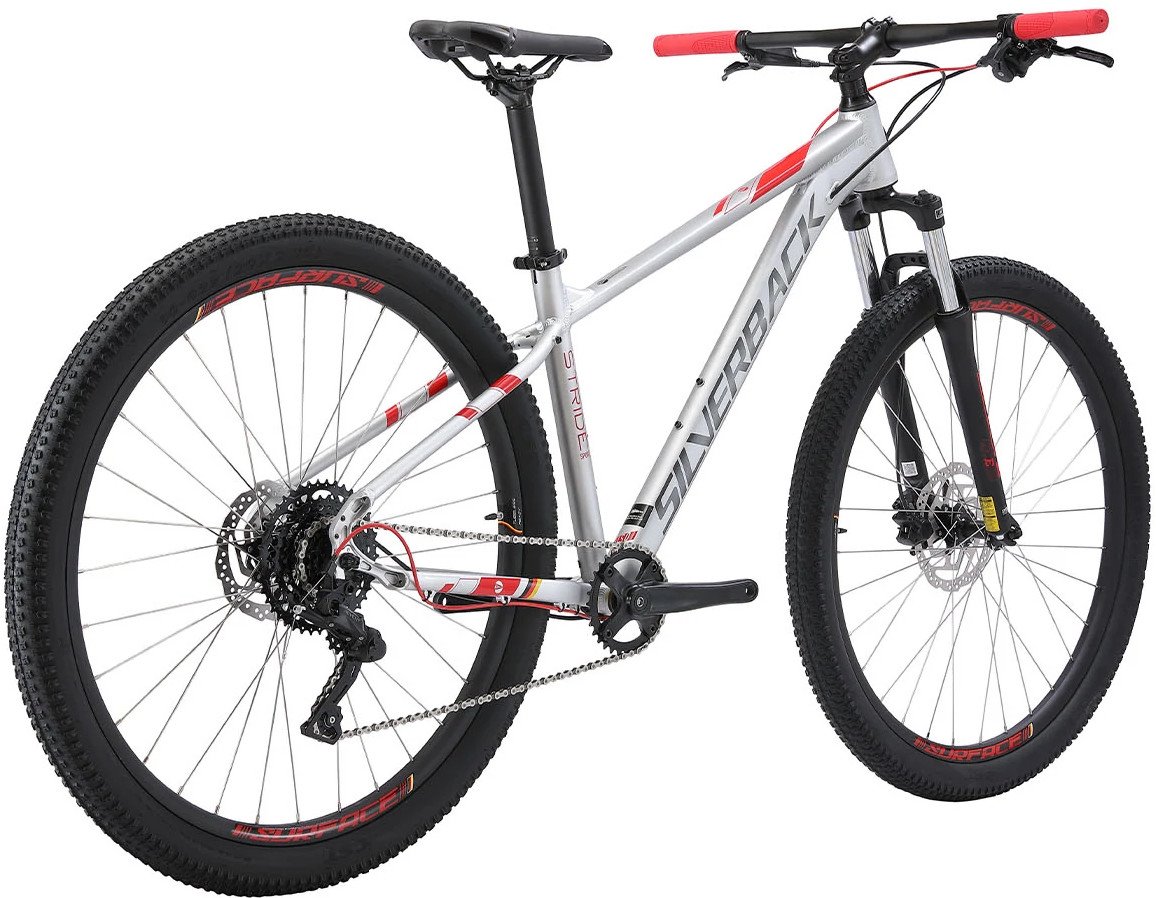 SILVERBACK 2022 Stride Sport Silver / Red - 16,5"/M