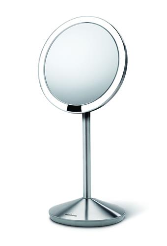 Simplehuman Kosmetické zrcátko Sensor Tru-lux LED osvětlení, 10x zvětšení, dobíjecí