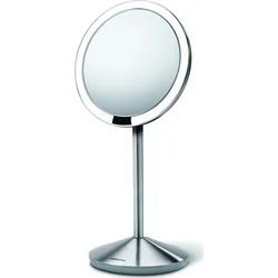 Simplehuman Kosmetické zrcátko Sensor Tru-lux LED osvětlení, 10x zvětšení, dobíjecí