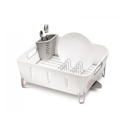 Simplehuman KT1104 Plastový odkapávač na nádobí Compact, bílý