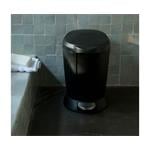 Simplehuman Pedálový odpadkový kôš 6 l, čierny plast