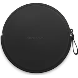 Simplehuman Pouzdro se zipem pro kosmetická zrcátka Sensor Compact, černá