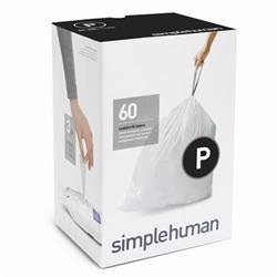 Simplehuman Sáčky do odpadkového koše 50-60 l, typ P, 3 x 20 ks ( 60 sáčků )