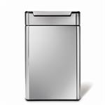 Simplehuman Touch odpadkový kôš 48 l (24/24), štvorcový, matná oceľ