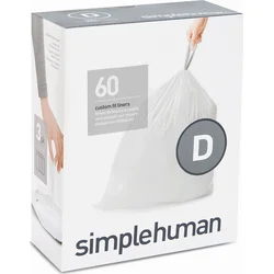 Simplehuman Vrecia na odpad 20 l, typ D, 3 x 20 ks ( 60 vriec ) WP