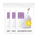 Simplehuman Vrecia na odpad 20 l, typ E, 3 x 20 ks ( 60 vriec )