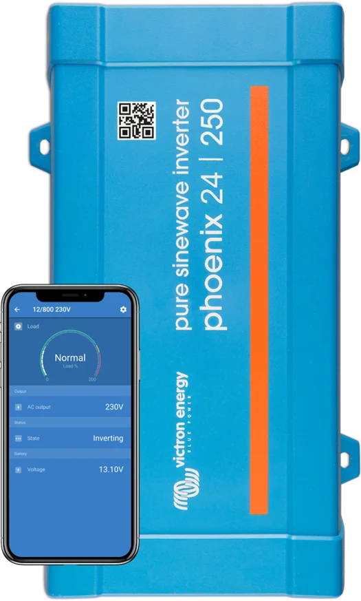 Sínusový Victron Energy Phoenix, 250VA, 24V