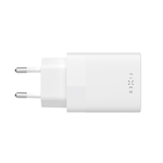 Síťová nabíječka FIXED s USB-C výstupem a podporou PD, 30W, bílá