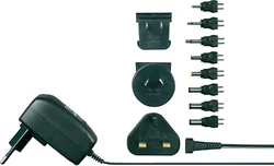 Síťový adaptér s redukcemi Voltcraft SPS12-7W, 3 - 12 V/DC, 7 W