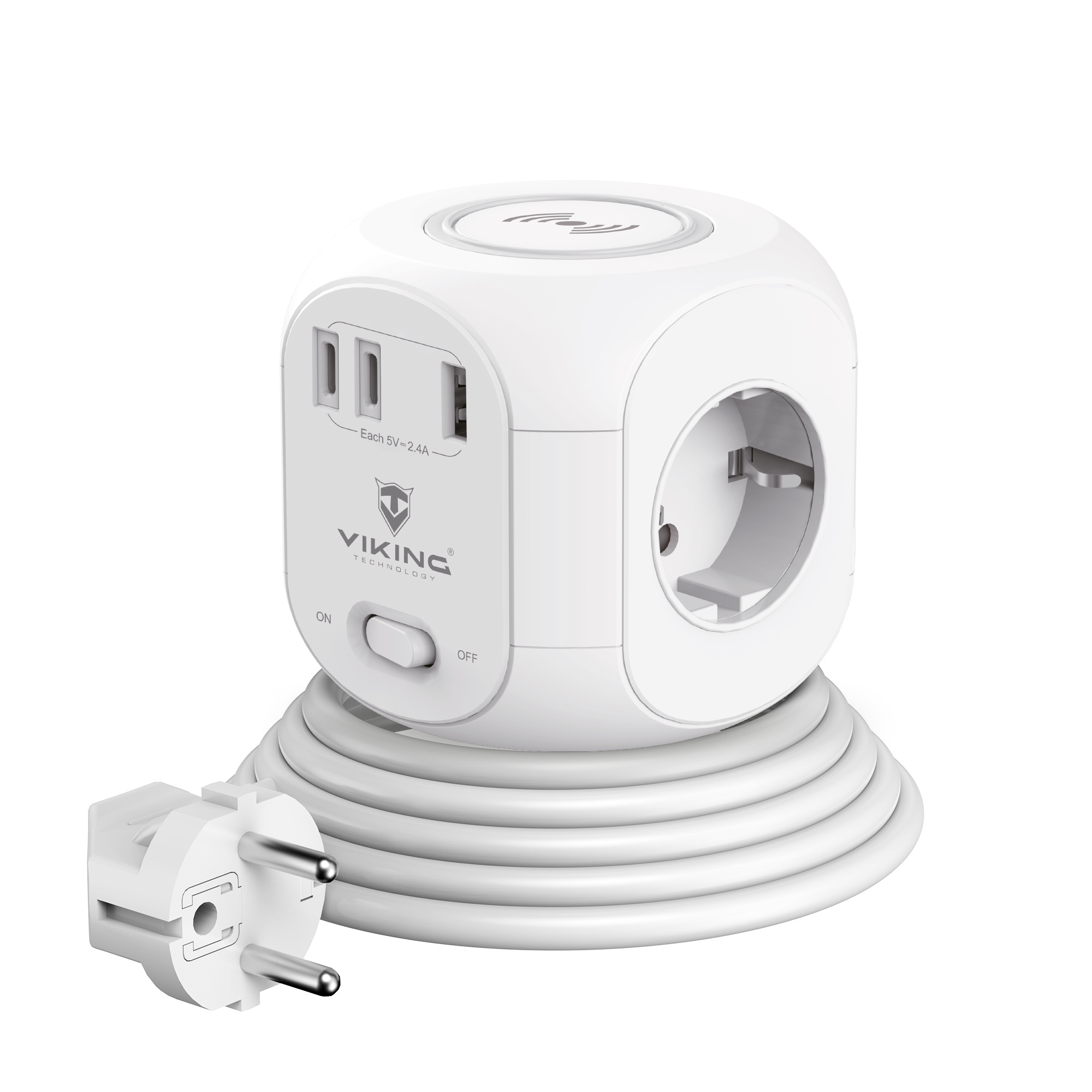 Síťový adaptér Viking AC Cube W33