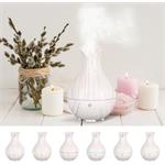 SIXTOL Aroma difuzér Bloom white wood 200ml