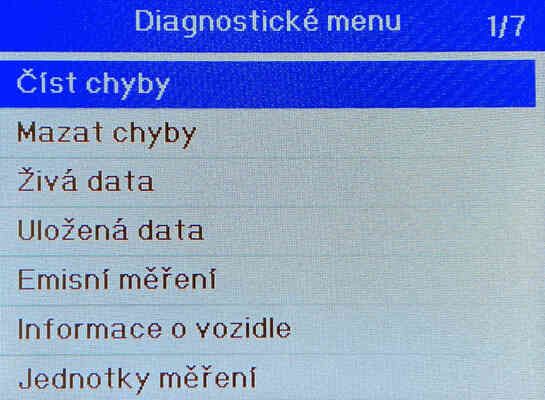 Sixtol Autodiagnostika SX FIVE v CZ/SK/DE/AJ/HU