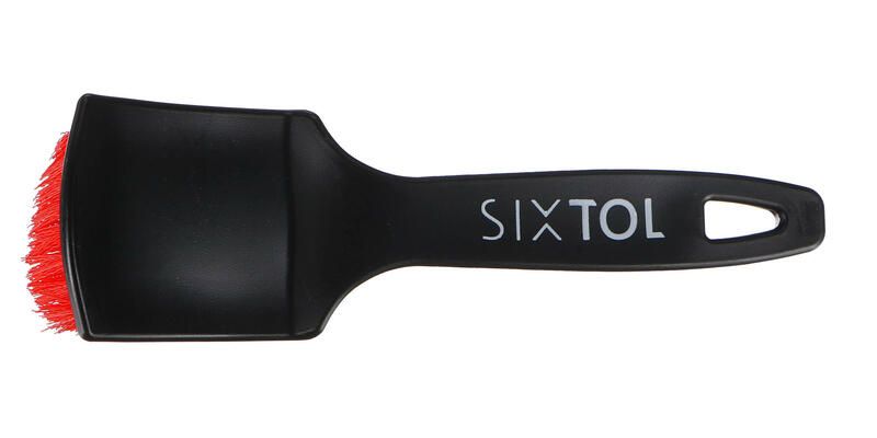 Sixtol Hrubý kartáč pro čištění pneu, ráfků a motoru auta CAR DETAILING TIRE BRUSH 1