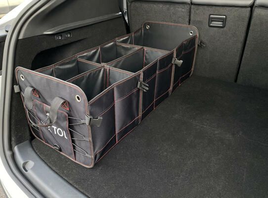 Sixtol Organizér do kufru auta CAR COMPACT 19 PRO, 19 přihrádek, skládací