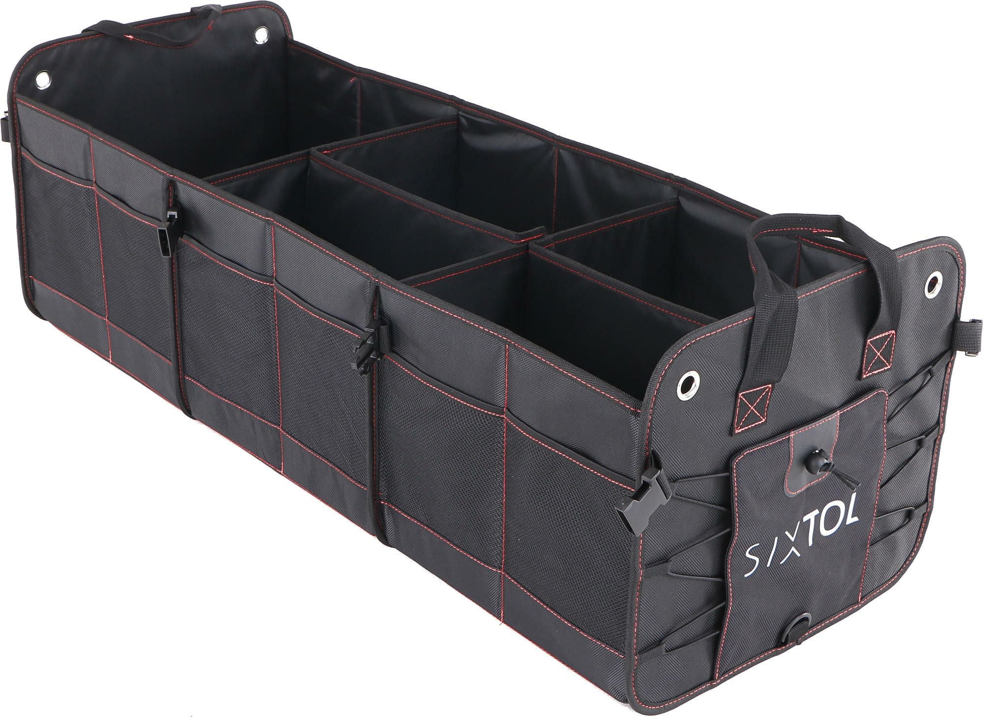 Sixtol Organizér do kufru auta CAR COMPACT 19 PRO, 19 přihrádek, skládací