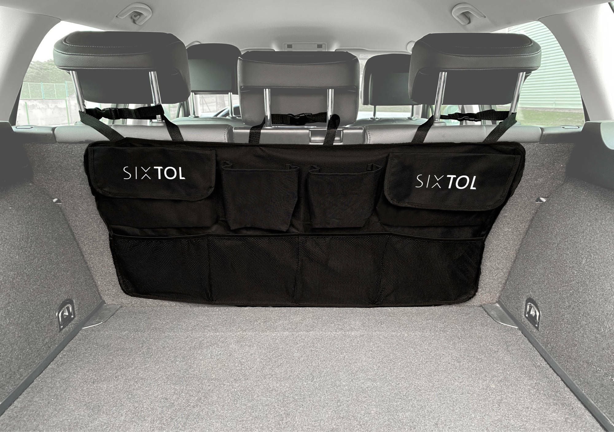 Sixtol Organizér na sedadla do auta CAR POCKETS, 8 kapes