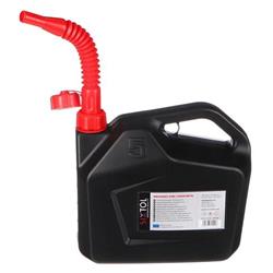 Sixtol Plastový kanister MECHANIC FUEL CANISTER 5L, čierny