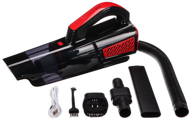 Sixtol Ručný akumulátorový vysávač do auta CAR VAC 1, 90W, 10KPa