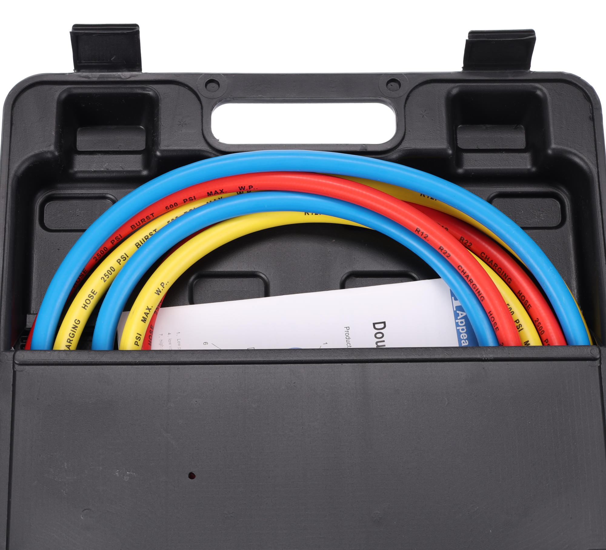 SIXTOL Sada na měření tlaku a těsnosti autoklimatizace MECHANIC AC TESTER 1