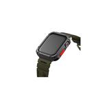 SKINARMA Shokku remienok pre Apple Watch 45/44/42 mm, olivová