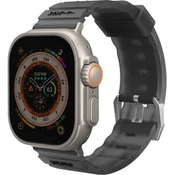 SKINARMA Shokku remienok pre Apple Watch 49/45/44/42 mm, dymová