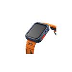 SKINARMA Shokku řemínek pro Apple Watch 45/44/42 mm, Orange