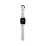 SKINARMA Shokku řemínek pro Apple Watch 45/44/42 mm + SKINARMA Kurono pouzdro pro Apple Watch 45/44 mm, Frost